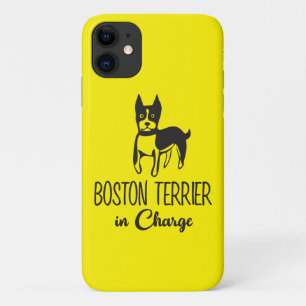 Süße Boston Terrier Welpe Hundemama Fellmama Gelb Case-Mate iPhone Hülle