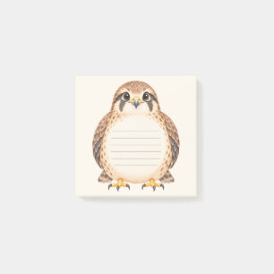 Süße Braune Adler Wasserfarbe Liniierte Haftnotize Post-it Klebezettel