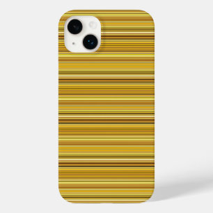 Süße braune goldene Streifen Case-Mate iPhone 14 Plus Hülle