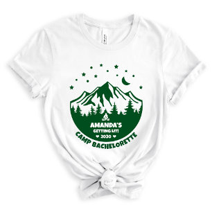 Süße Brautjungfer Camping Junggesellinnenabschied  Tri-Blend Shirt