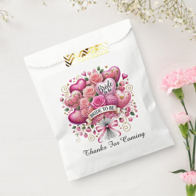 Süße Brautparty-Ballonblumen  Geschenktütchen (Versiegelt)