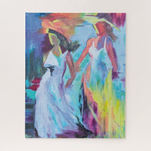 Süße Brise Impressionistische Frauen  Puzzle