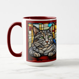 Süße Britisch Kurzhaar Dekorative Tasse