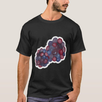 Süße britische Brombeeren in Aquarell T-Shirt