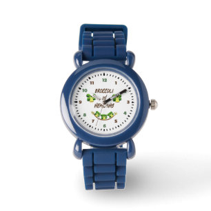 Süße Brokkoli Armbanduhr