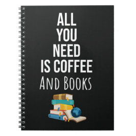 Süße Buchlesegeschenke Kaffee Zitate Liebhaber Les Notizblock