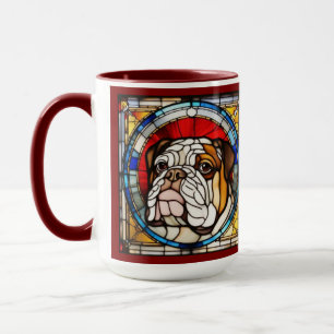 Süße Bulldogge Keramik-Trinktasse Tasse
