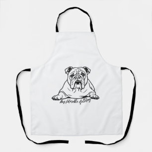 Süße Bulldogge Schürze