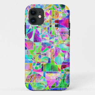 Süße bunte abstrakte geometrische Fragmente Gestal Case-Mate iPhone Hülle