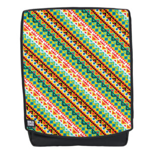 Süße bunte Azteken-Muster Design Rucksack