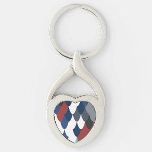 Süße bunte Fischkrusten-Muster Apple Watch Armband Schlüsselanhänger