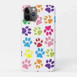 Süße bunte Haustier-Pfoten-Druckmuster Case-Mate iPhone Hülle