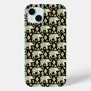Süße bunte indische Elefantenmuster Case-Mate iPhone Hülle
