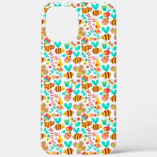 Süße bunte Insektenmuster Case-Mate iPhone Hülle