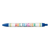 Süße Bunte Kunstlehrer Stift mit individuellem Nam