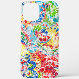 Süße bunte vintage Blumen Case-Mate iPhone Hülle