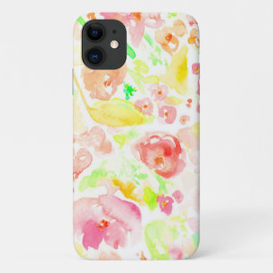 Süße bunte Wasserfarbenblumen Case-Mate iPhone Hülle