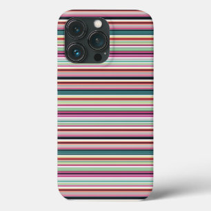 Süße bunte weiße Streifen Case-Mate iPhone Hülle