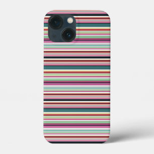 Süße bunte weiße Streifen Case-Mate iPhone Hülle