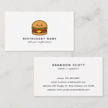 Süße Burger-Restaurant