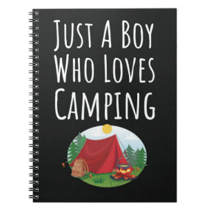 Süße Camping-Geschenke für Baby-Jungen Kinder Camp Notizblock
