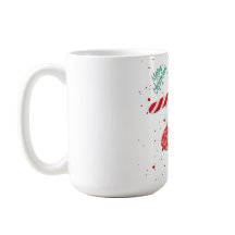 Süße Candy Cane und Weihnachtsdekorationen Feierta