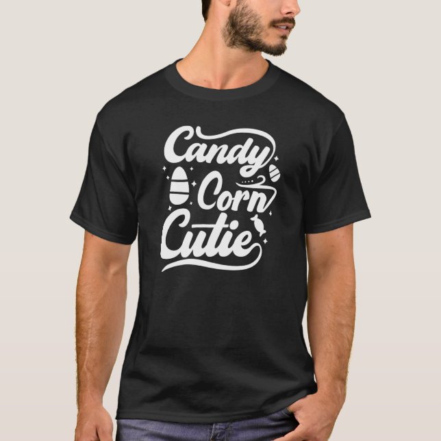 Süsse Candy Corn T-Shirt (Vorderseite)