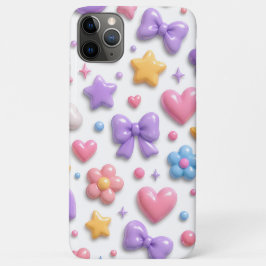Süße Candy Pastell Icons Muster Case-Mate iPhone Hülle