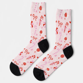 Süße Candy Pink Socken