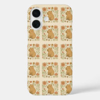 Süße Capybara-Handyhülle – Pastell-Tier-Ästhetik