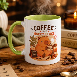 Süße Capybara-Kaffeeliebhaber-Tasse Kaffee Ist M Tasse