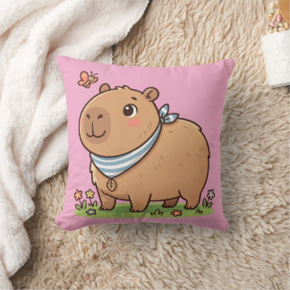 Süße Capybara Kissen | Adorables Tier Wurfkissen