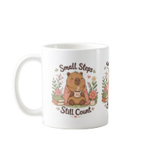 Süße Capybara-Positive-Zitat-Tasse 