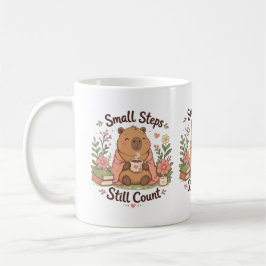Süße Capybara-Positive-Zitat-Tasse Kaffeetasse