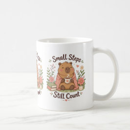 Süße Capybara-Positive-Zitat-Tasse Kaffeetasse