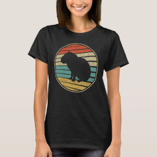 Süße Capybara Retro Vintage 70er 80er Capybara T-Shirt