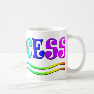 Süße Cartoon-Clip-Art Regenbogen-Prinzessinnenkron Kaffeetasse