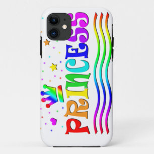 Süße Cartoon-Cliparts Regenbogen-Prinzessinnenkron Case-Mate iPhone Hülle