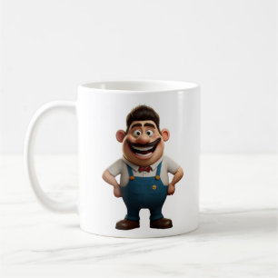 süße Cartoon-Figur-Tasse Kaffeetasse