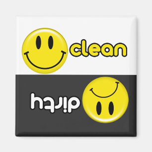 Süsse Cartoon Geschirrspülmaschine Magnet