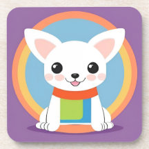 Süße Cartoon-Hund-Illustration