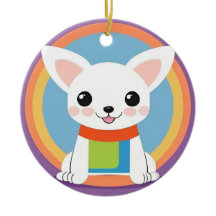 Süße Cartoon-Hund-Illustration
