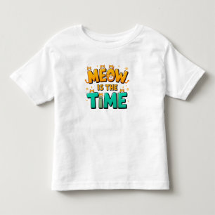 Süße Cartoon-Katzen mit lustigem Text  Kleinkind T-shirt