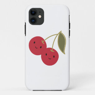 Süße Cartoon-lachende Kawaii-Kirschen Case-Mate iPhone Hülle