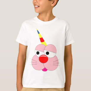 Süße Cartoonfigur - Grafik-T-Shirt - Einhorn T-Shirt