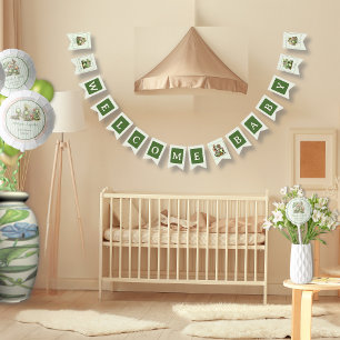 Süße Caterpillar-Garten-Willkommens-Baby Wimpelkette