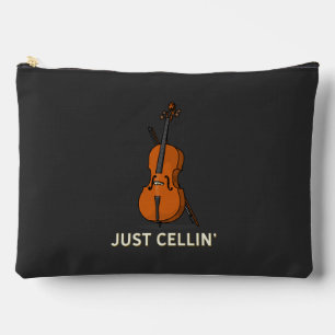 Süße Cellistin Cellospieler Gag Zubehörtasche