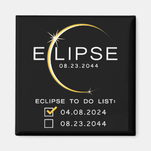 Süße Checkliste für die totale Sonnenfinsternis 20 Magnet