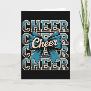 Süße Cheer Jugend Mädchen Lustige Cheerleaderin Ch Karte