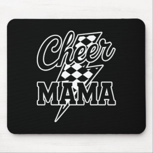 Süße Cheer-Mom beim Cheerleading für das Cheerlead Mousepad